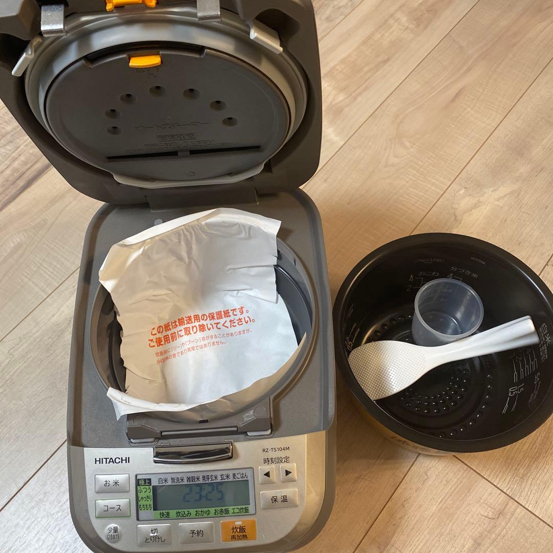 HITACHI RZ-TS104M 炊飯器 3合ふっくら御膳