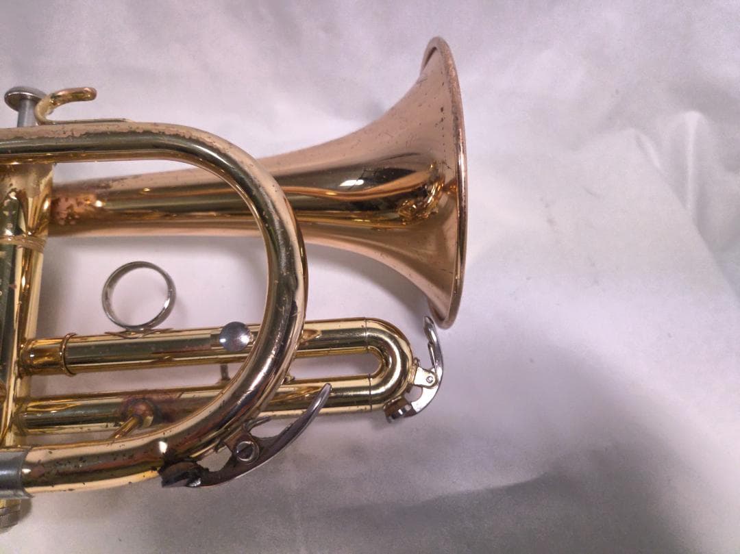 YAMAHA YCR-3330 ショートコルネット 赤ベル 動作良好 #2343