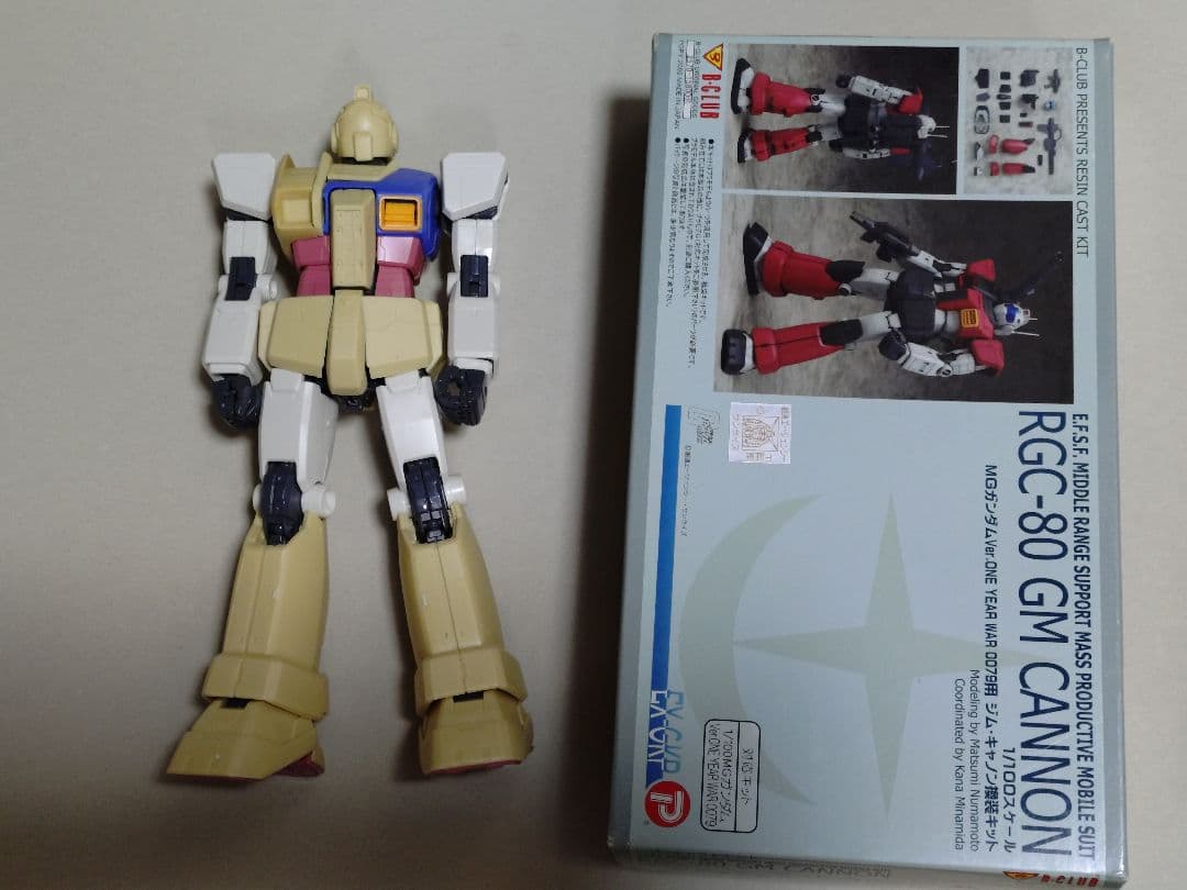 MGガンダムVerONE YEAR WAR0079用ジムキャノン改造パーツ途中品