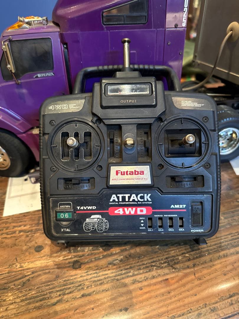 タミヤ　トレーラー　ラジコン　プロポセット