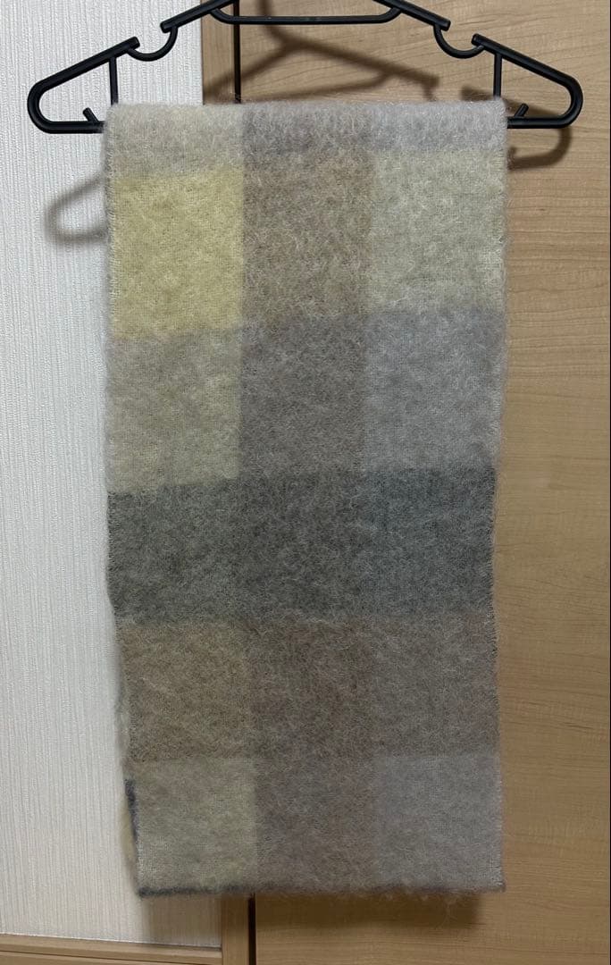 Acne Studios チェック柄マフラー 230 x 28 cm