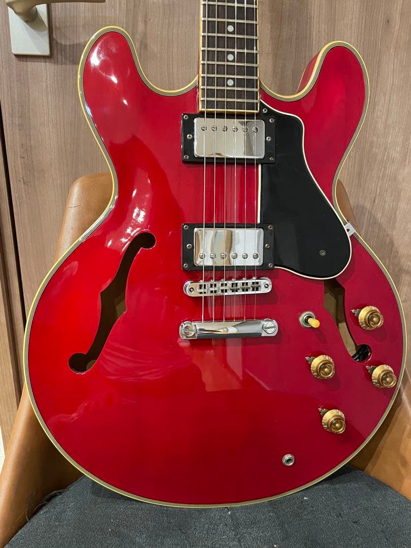 【最終値下げ】ジャンク　ジャパンビンテージJuno セミアコ　es335タイプ