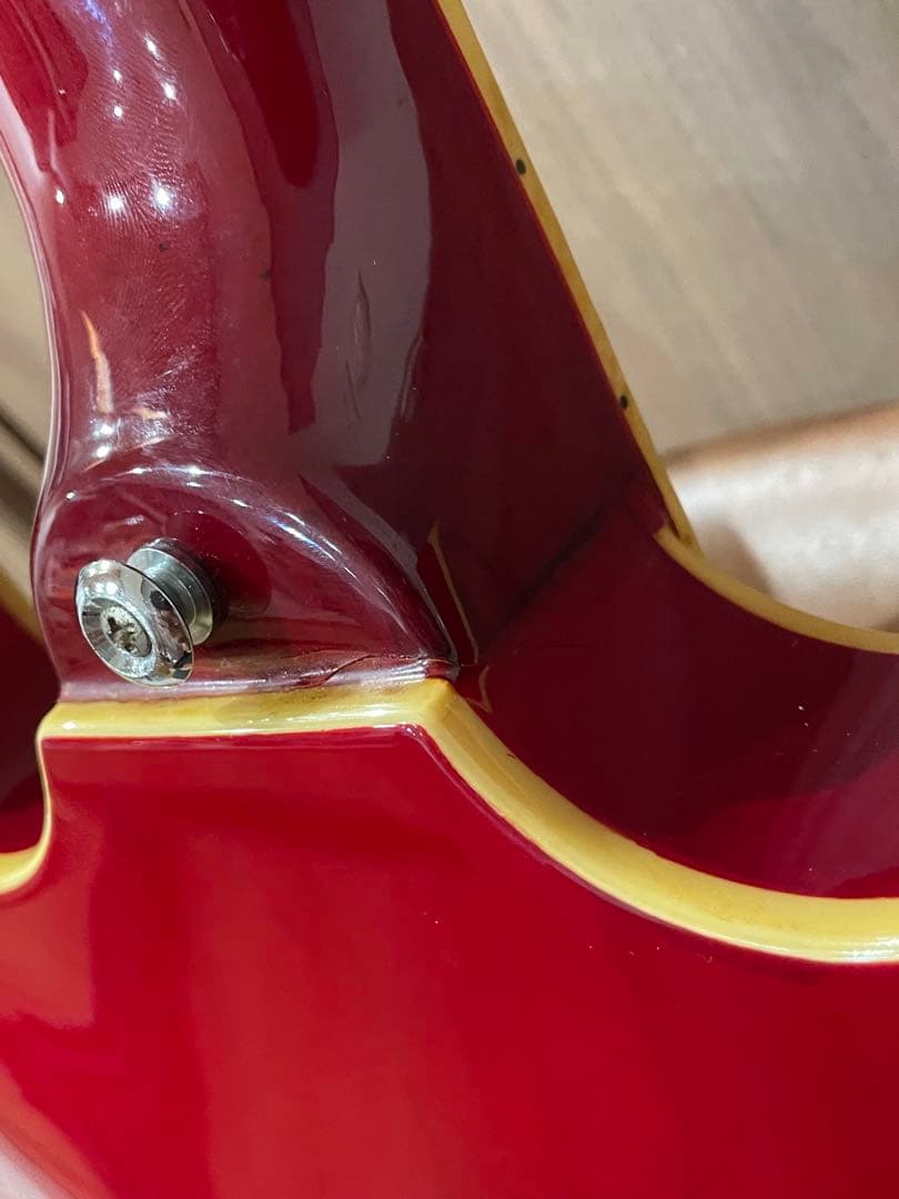 【最終値下げ】ジャンク　ジャパンビンテージJuno セミアコ　es335タイプ