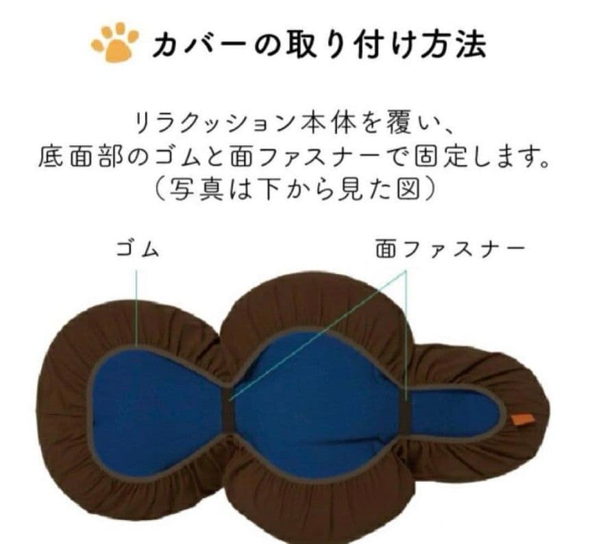 【カバー付】OneAid リラクッション LLサイズ 撥水加工カバー付き