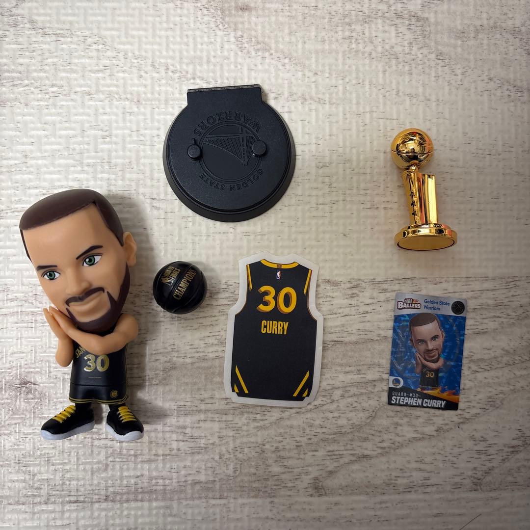 NBA Stephen Curry フィギュアセット