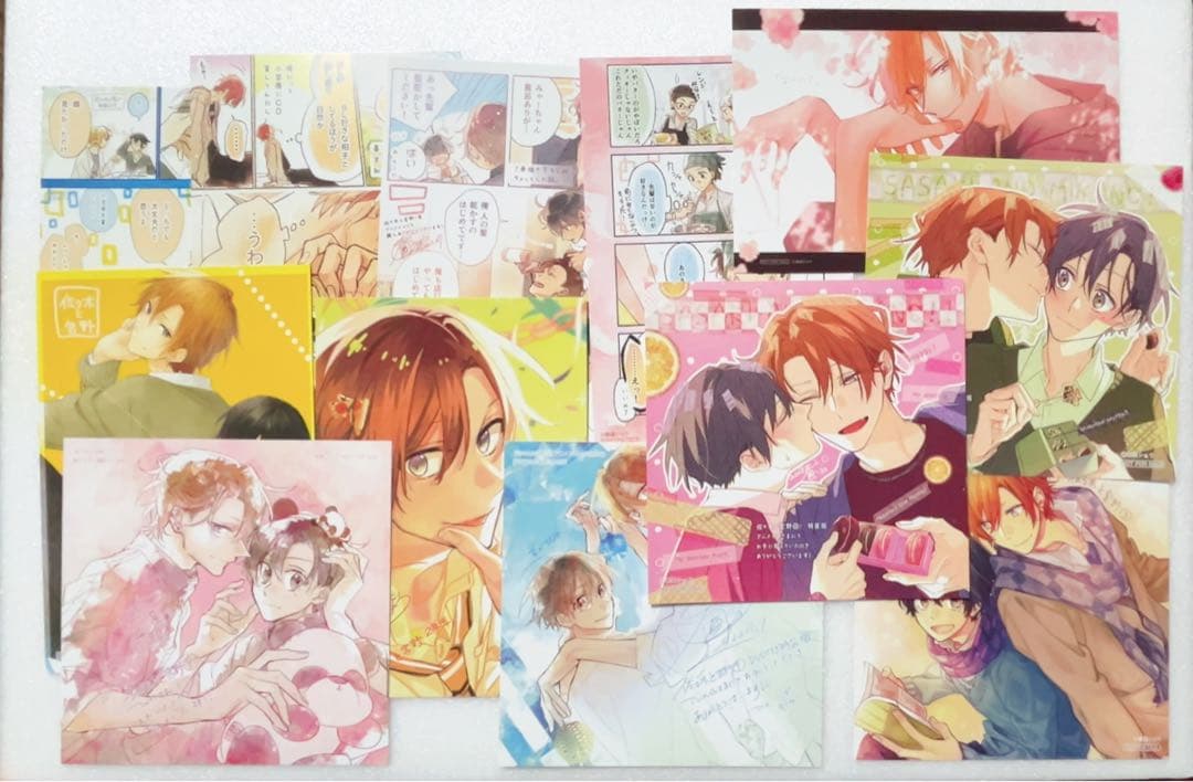 佐々木と宮野 原作イラスト ポストカード 12枚セット