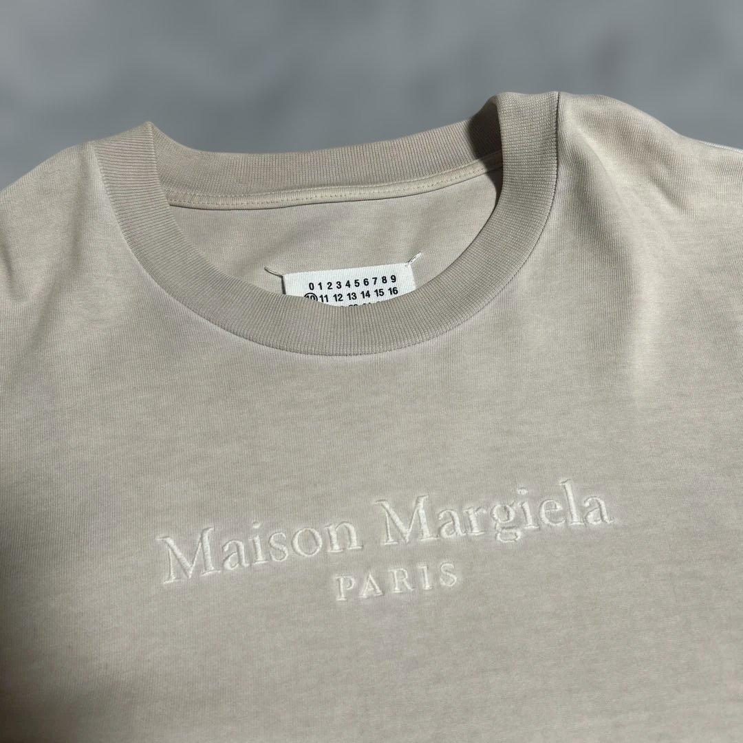 Maison Margiela エンブロイタードロゴTシャツ　美品　46