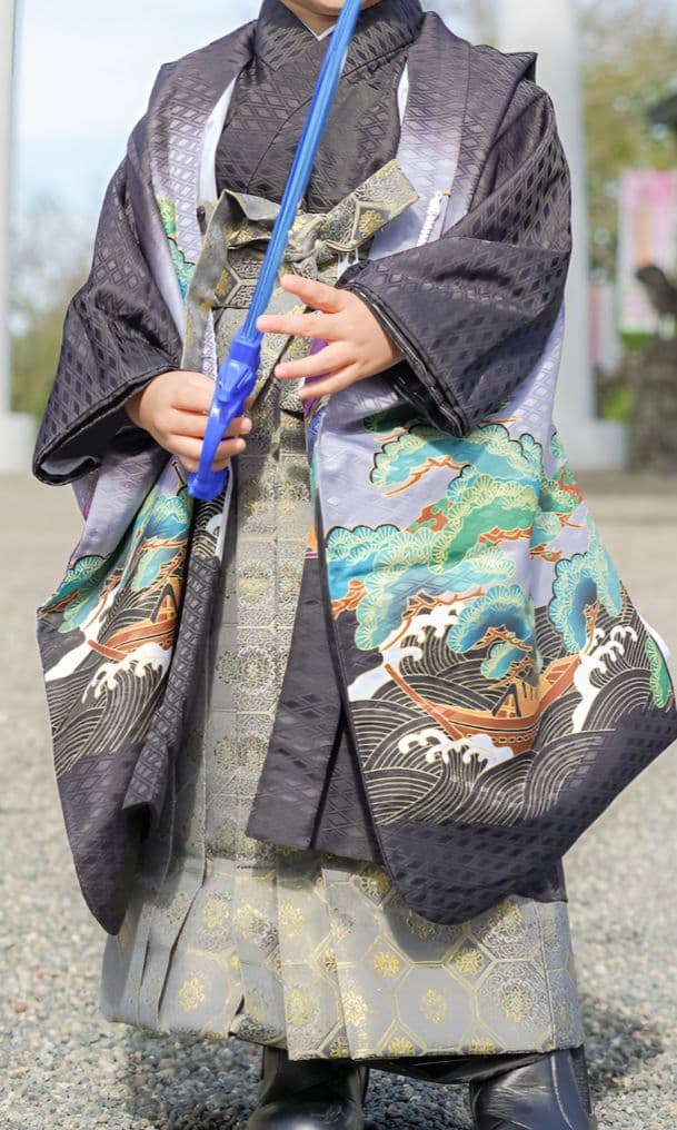 子供用 七五三 5歳　男の子袴フルセット１2点