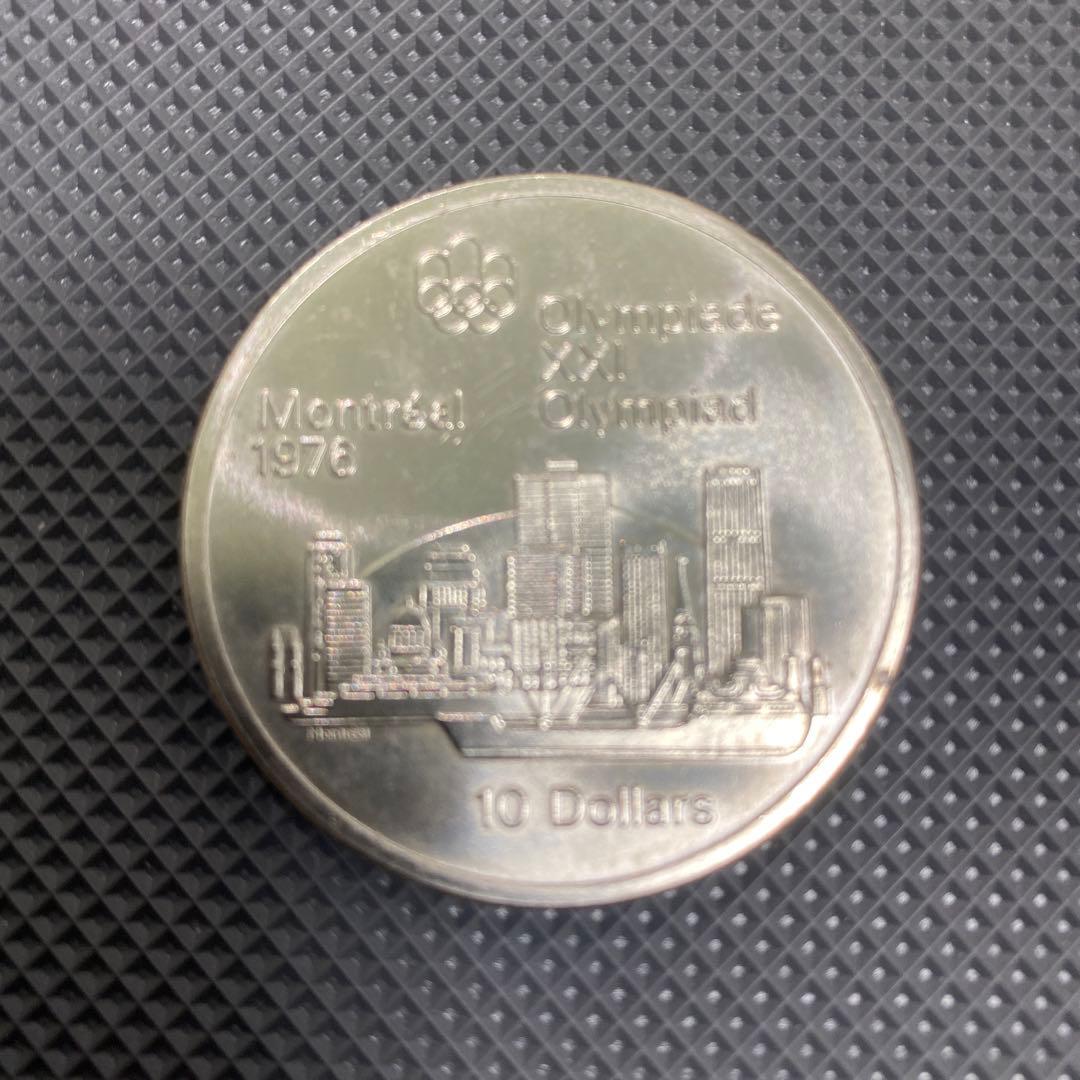 ヒ*ス様 1976年 モントリオールオリンピック 10ドル 硬貨