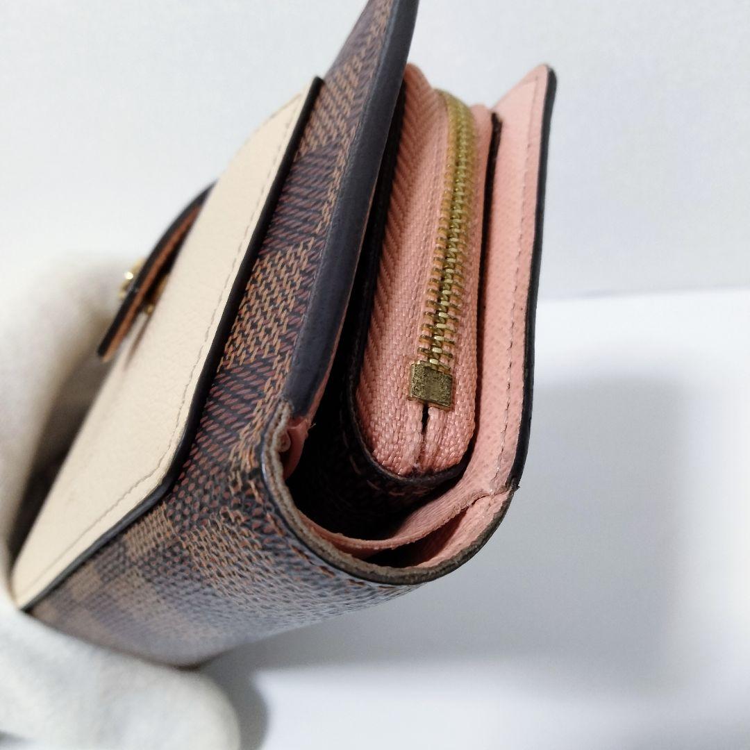 ルイヴィトン ダミエ ポルトフォイユ ジュリエット コンパクト ウォレット