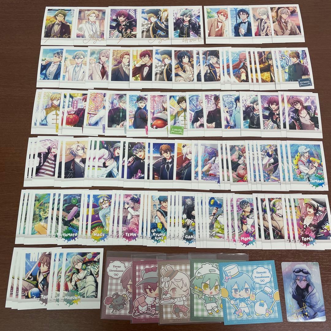 ❶②アイナナ ウエハースカード ぱしゃこれ 色紙 缶バッジ まとめ売り