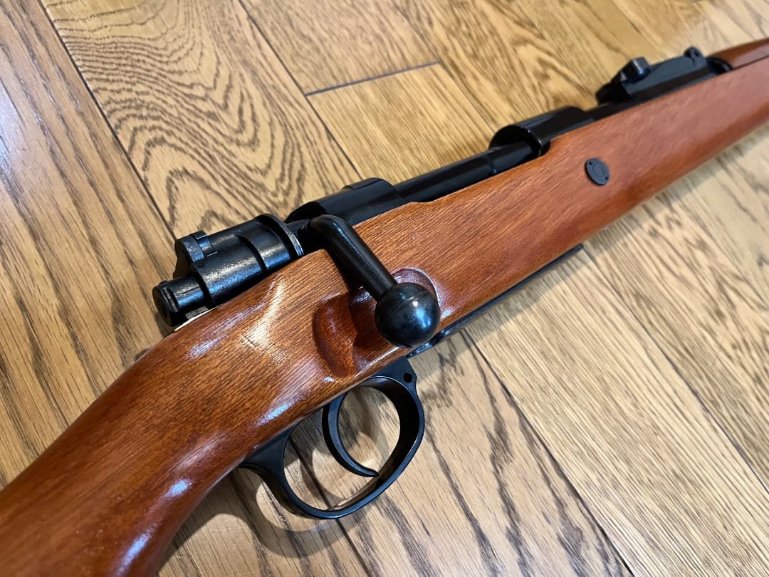 美品 マルシン工業 モーゼル Kar98K 排莢式 リアルウッド(エアコキ)
