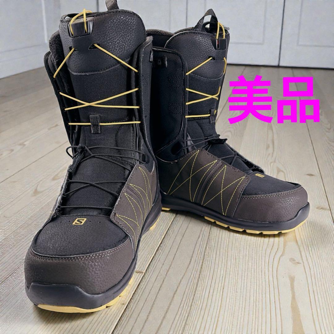 極美品　Salomon LAUNCH 27.5cm サロモン　スノーボードブーツ