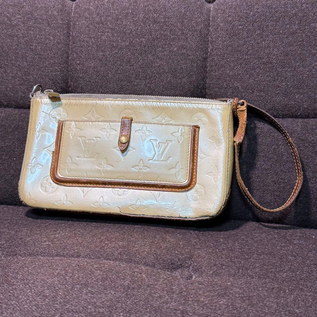 ルイヴィトン ヴェルニ マロリー スクエア ショルダーバッグ