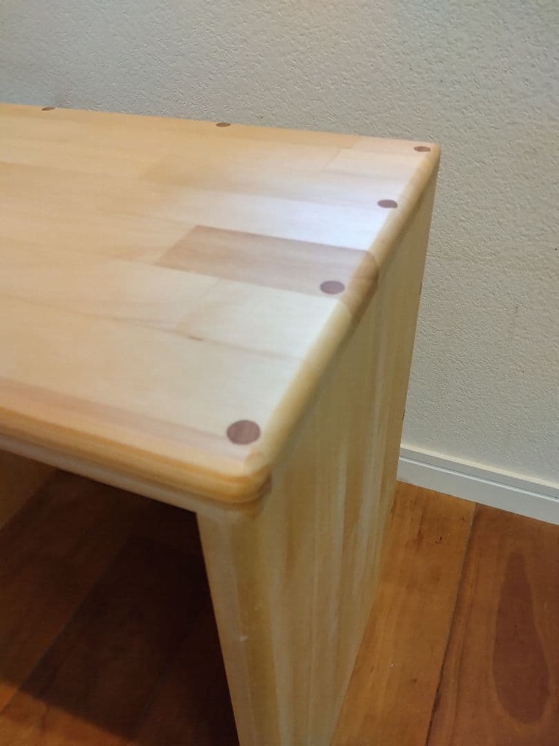 木製　ハンドメイド　オーダー　コの字　キヌカ　踏み台　ベンチ　水槽台　玄関台