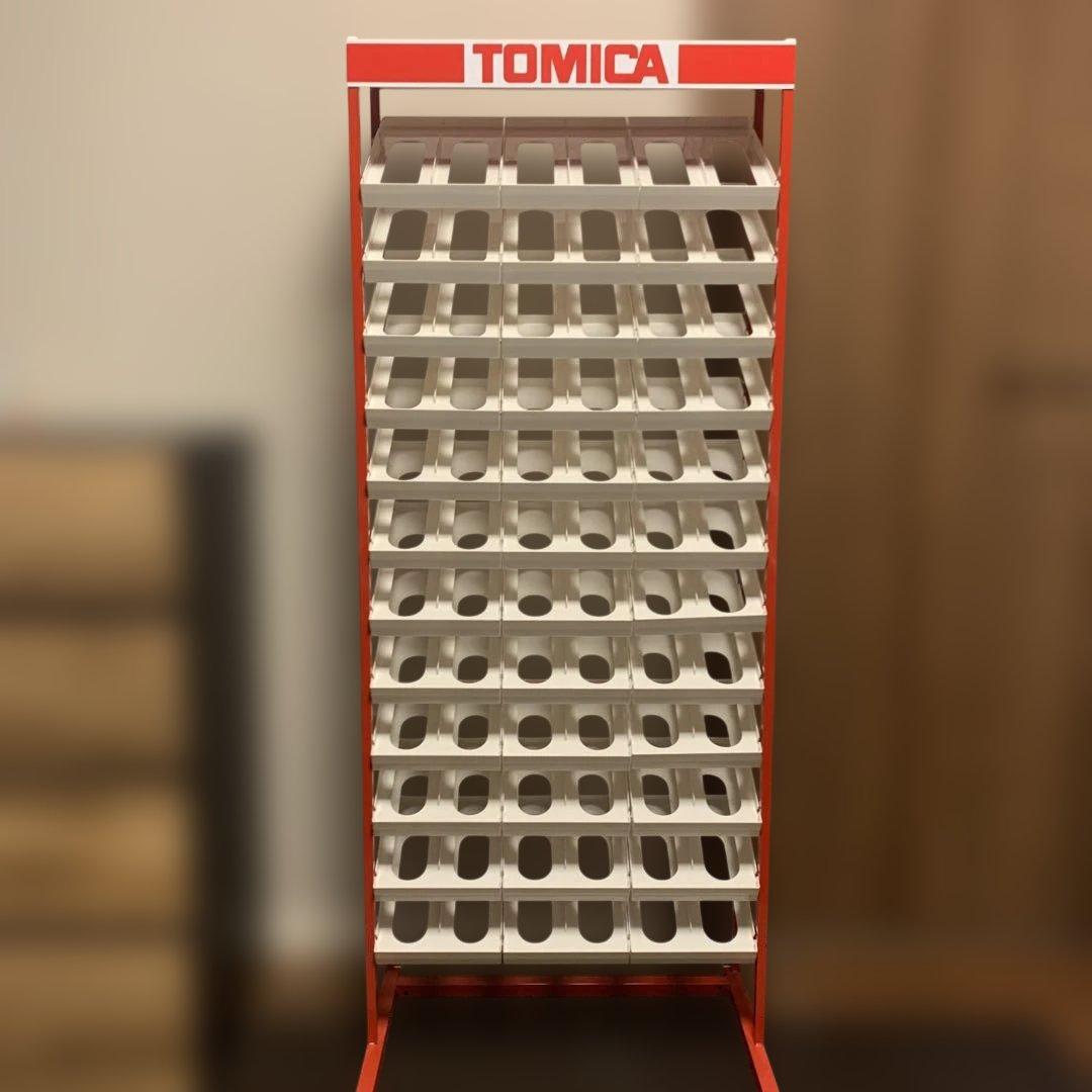 トミカ 単品什器 スチールタイプ72（分割トレイ型）