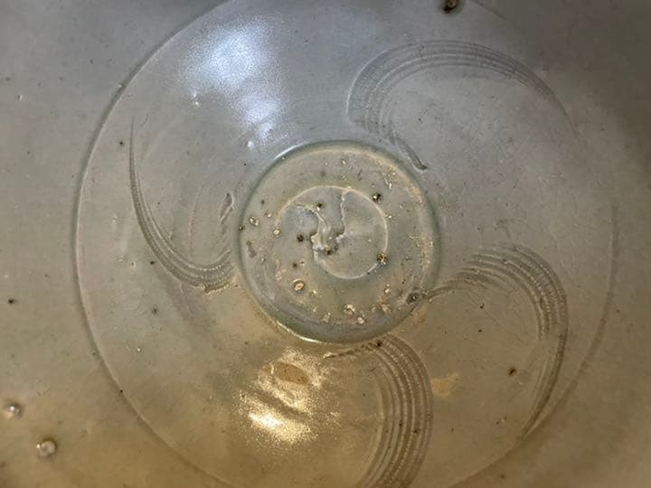 戦前中国 天竜寺青磁茶碗 茶道具