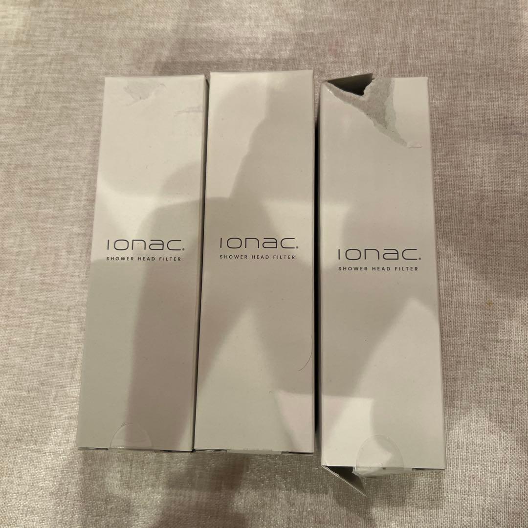 【新品】IONAC イオナックシャワーヘッドフィルター 3個セット