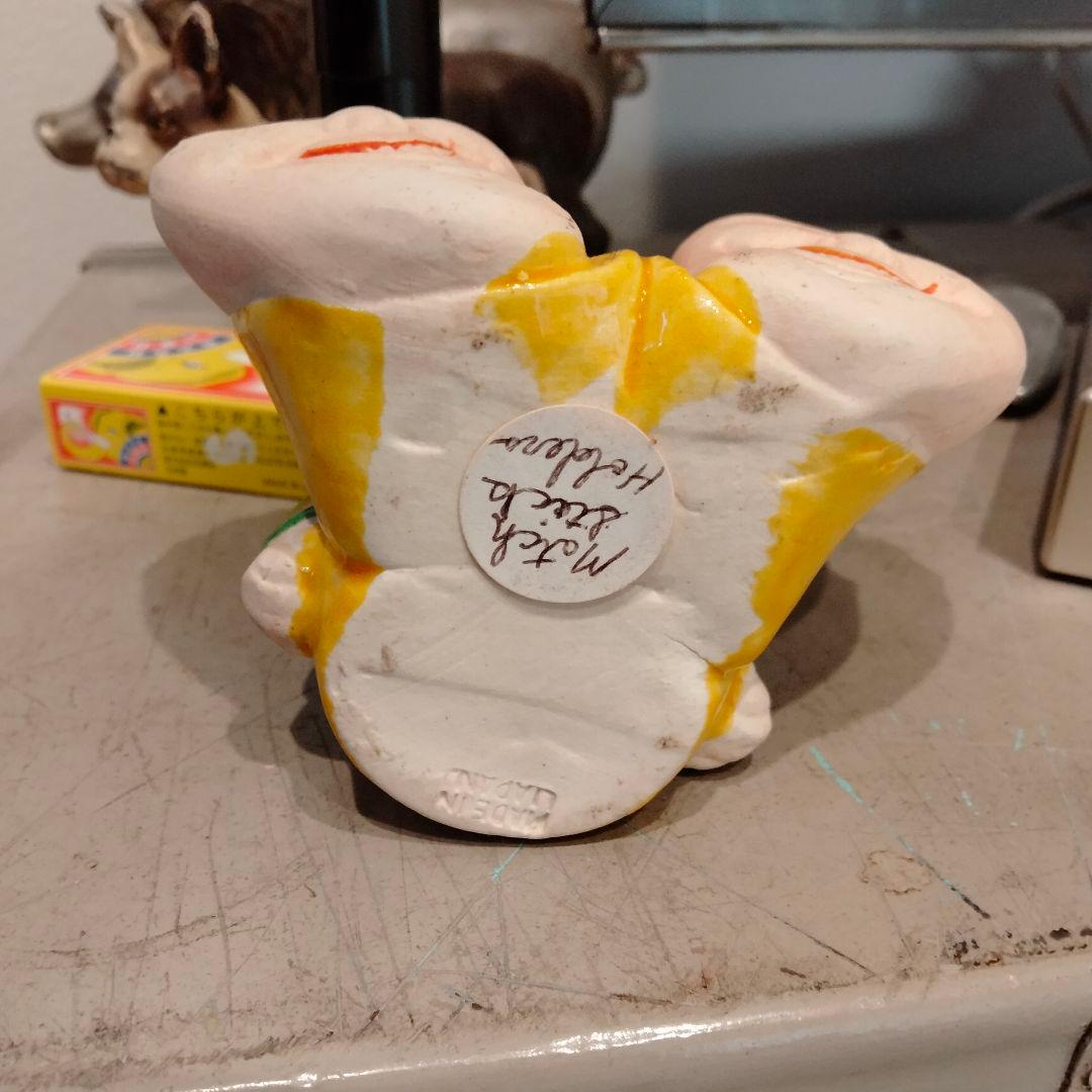 レア　50s 人面足 ビンテージ　灰皿　置物　オブジェ　ミッドセンチュリー