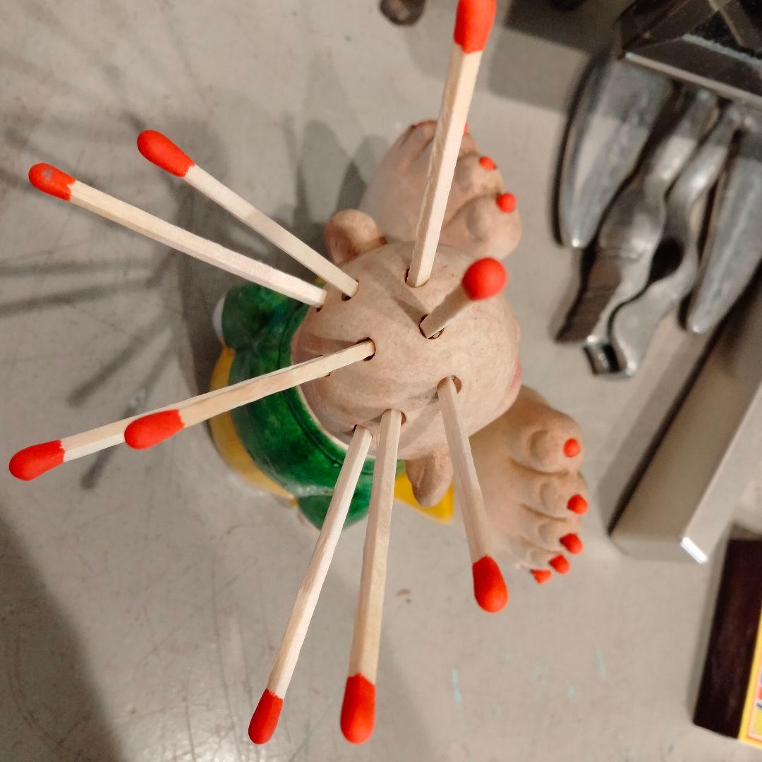 レア　50s 人面足 ビンテージ　灰皿　置物　オブジェ　ミッドセンチュリー