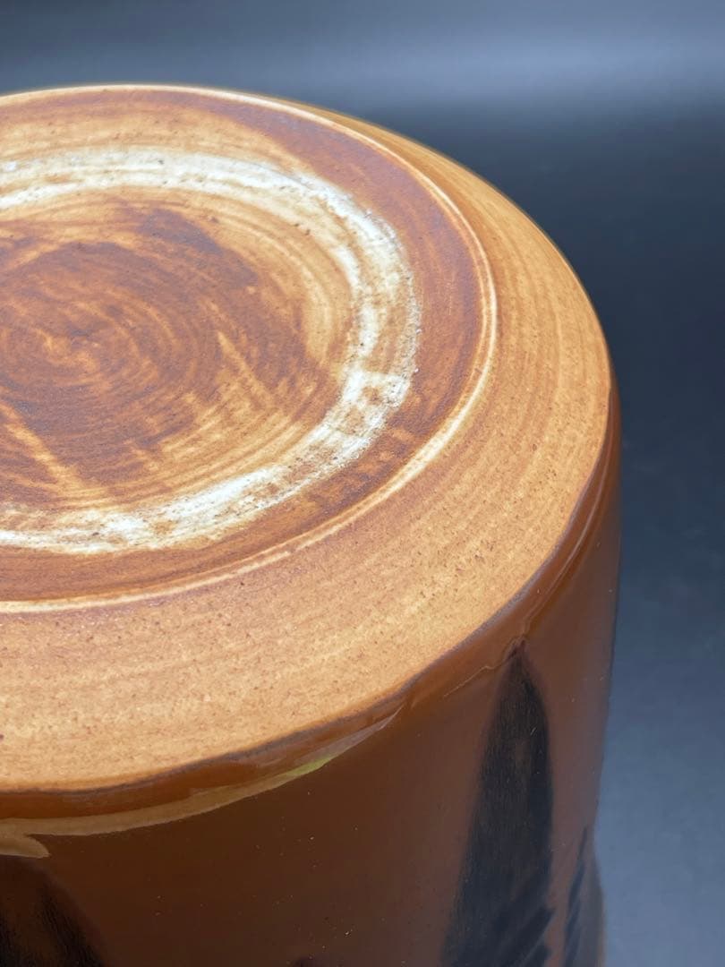 c207　加藤唐三郎　水指　茶道具　共箱