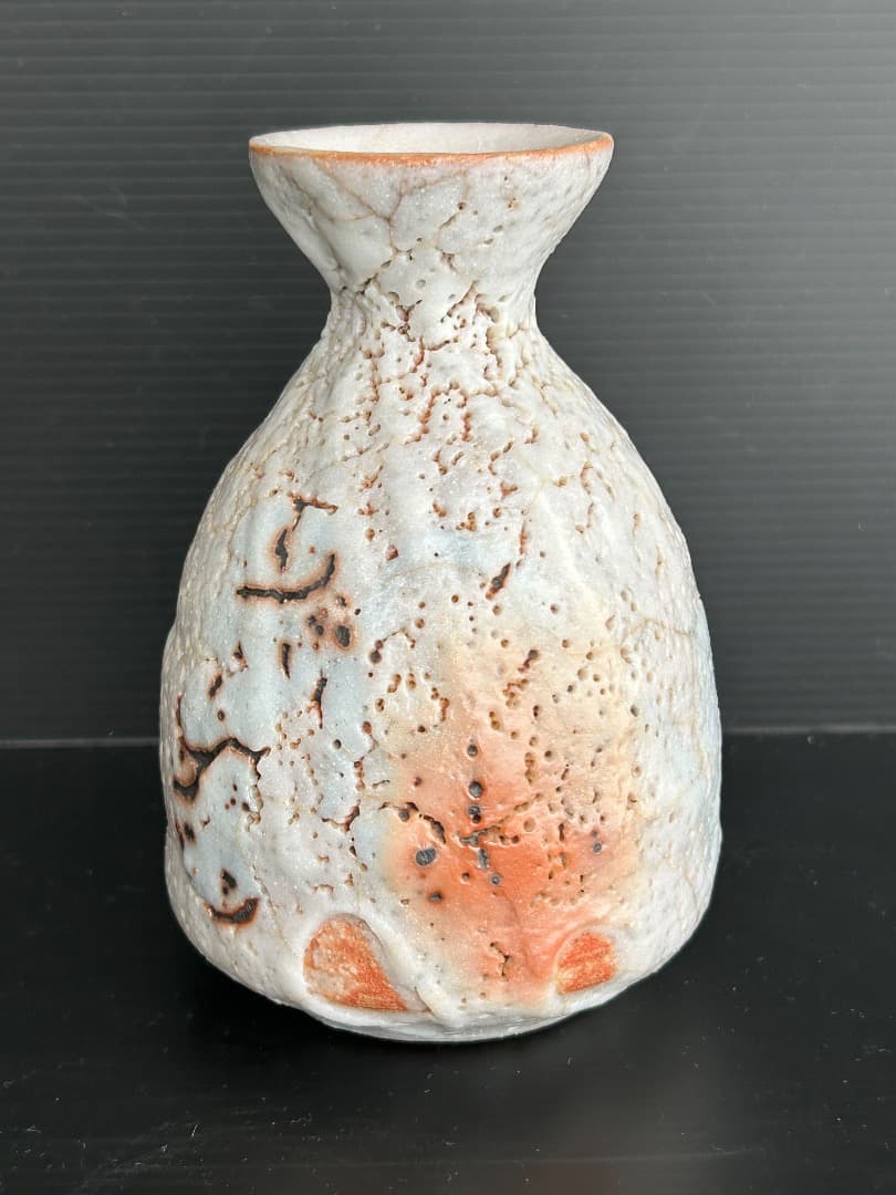 志野徳利 (加藤西陵作)