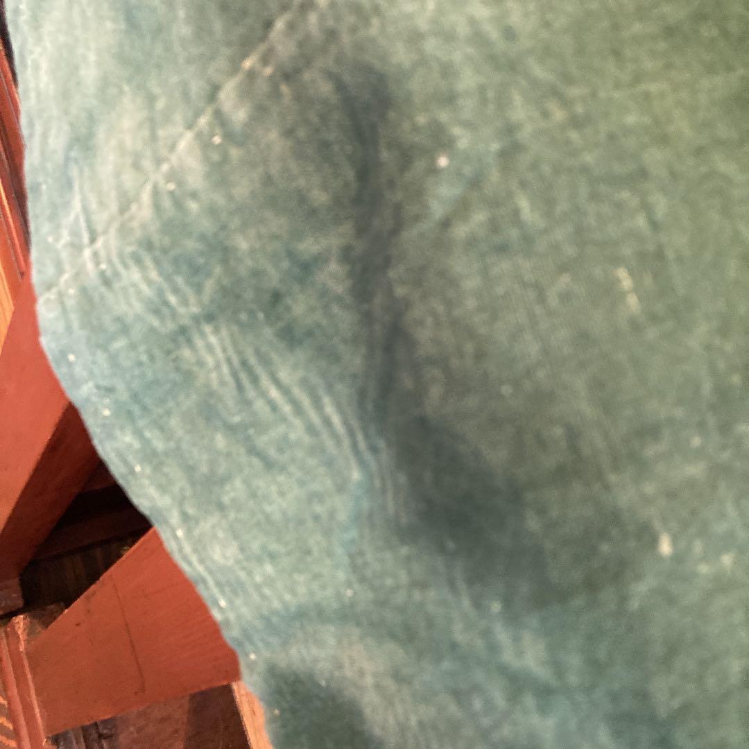 古布　筒書き　家紋　油單　布団風呂敷　藍染　西野