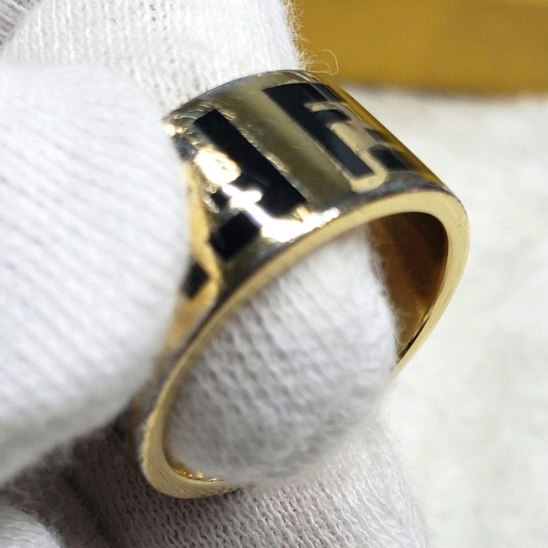 FENDI フェンディ フォーエバー リング ゴールド 指輪Mサイズユニセックス