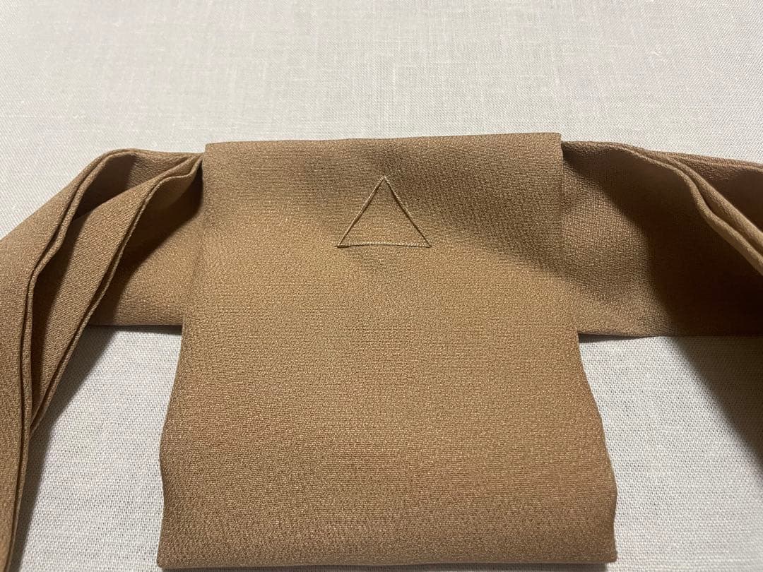 正絹　縮緬　宍色　臨済宗　1尺絡子