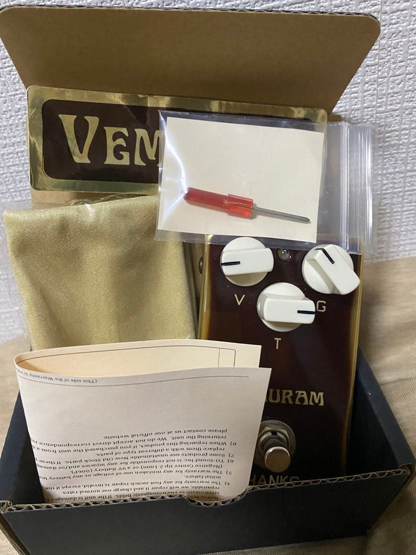 Vemuram Shanks ODS-1 ギターエフェクター　超美品