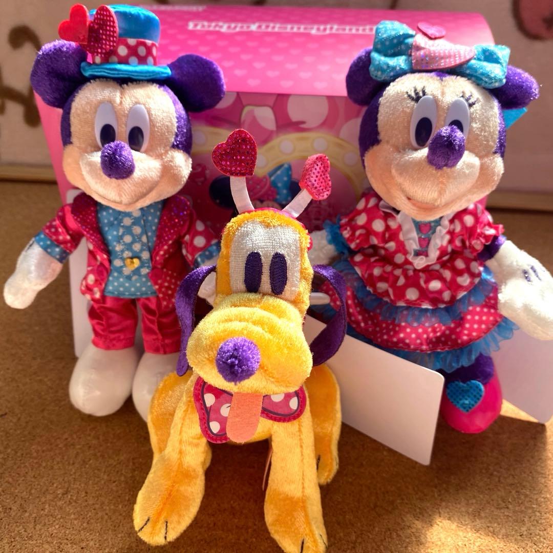 ミニー　ファンダーランド　パルパルーザ　ぬいぐるみバッジ　セット