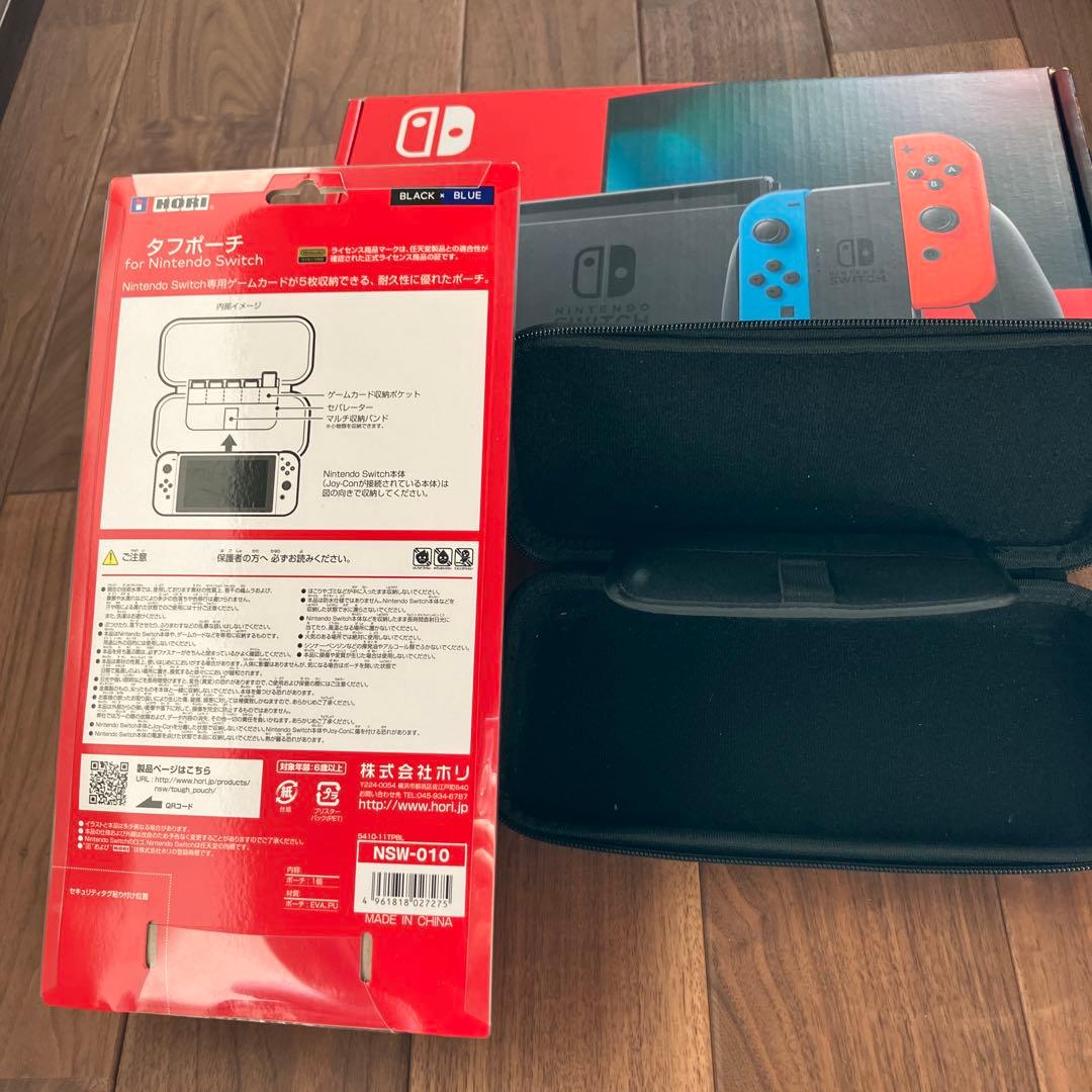 Nintendo Switch とタフポーチとextremeSDカード