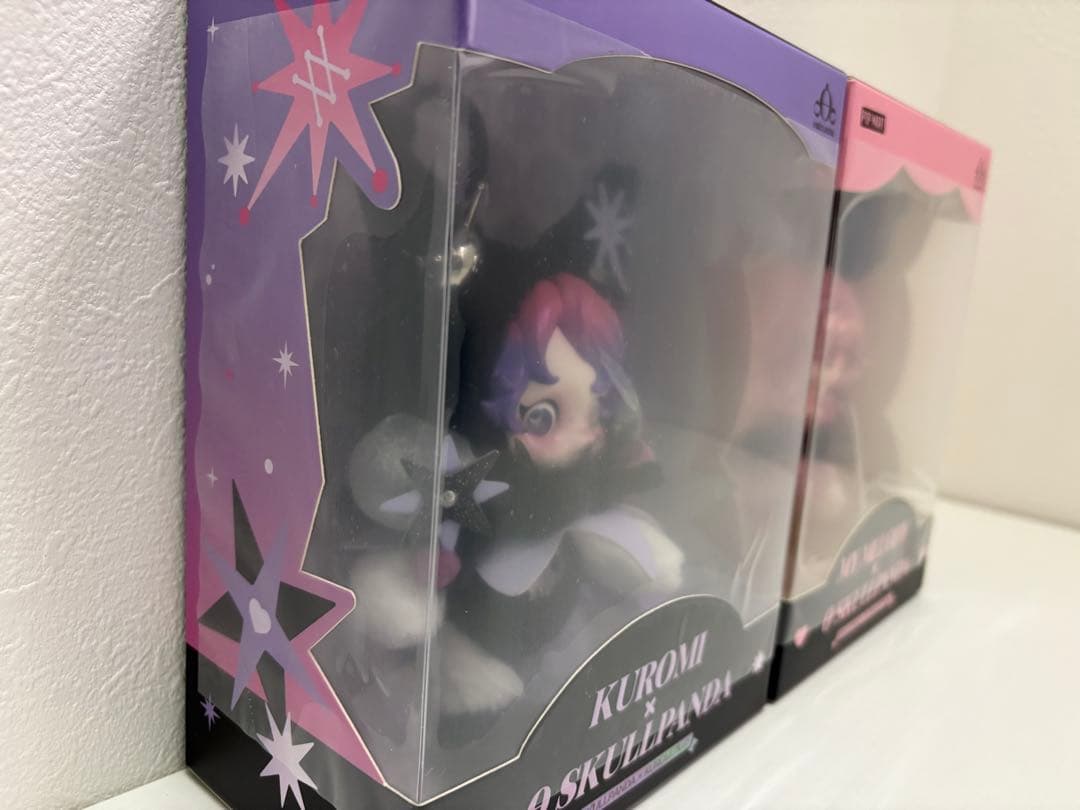 スカルパンダ マイメロ、クロミ ぬいぐるみペンダント POPMART