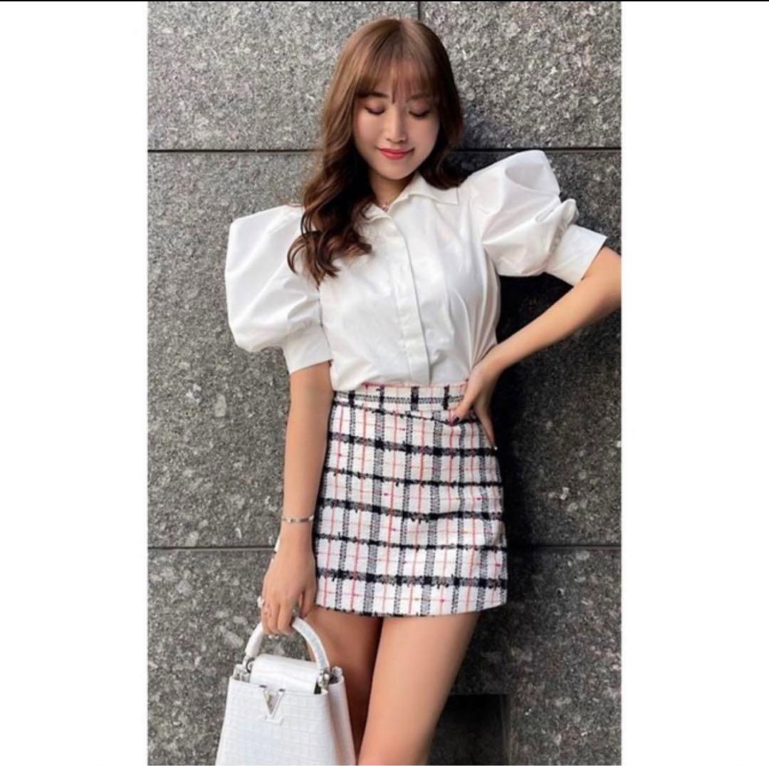 シェリエ sheller ツイードキュロット