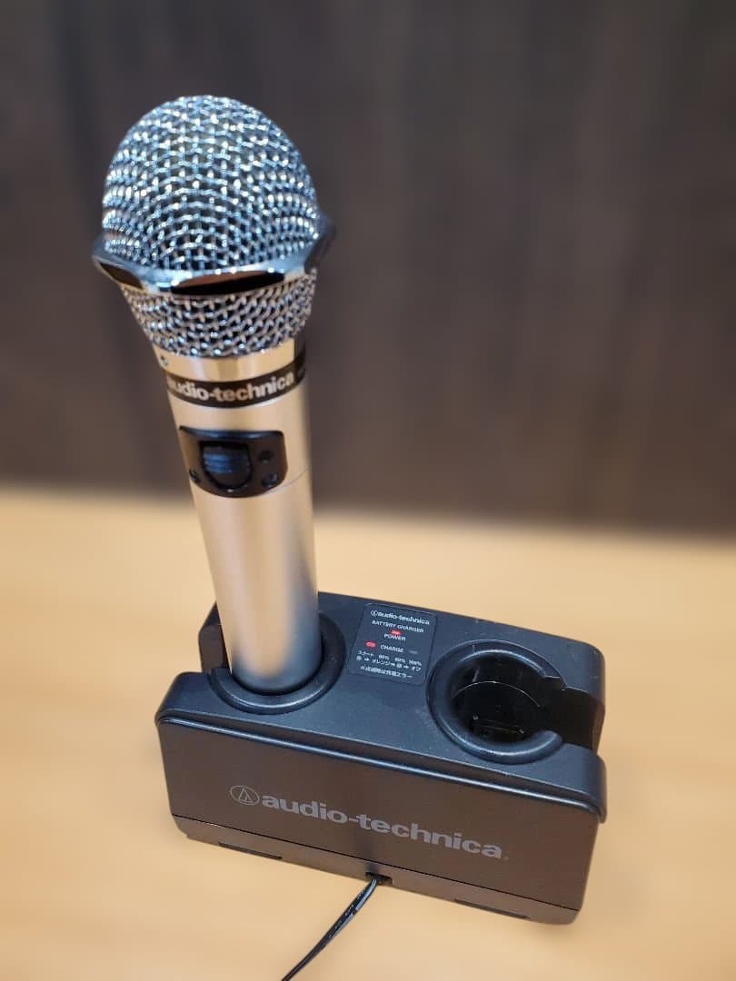 audio-technica マイク　充電器　セット