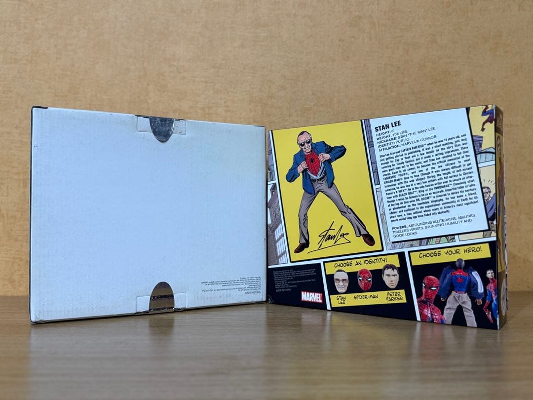 マーベルレジェンド　スタンリー　フィギュア　marvel MCU スパイダーマン