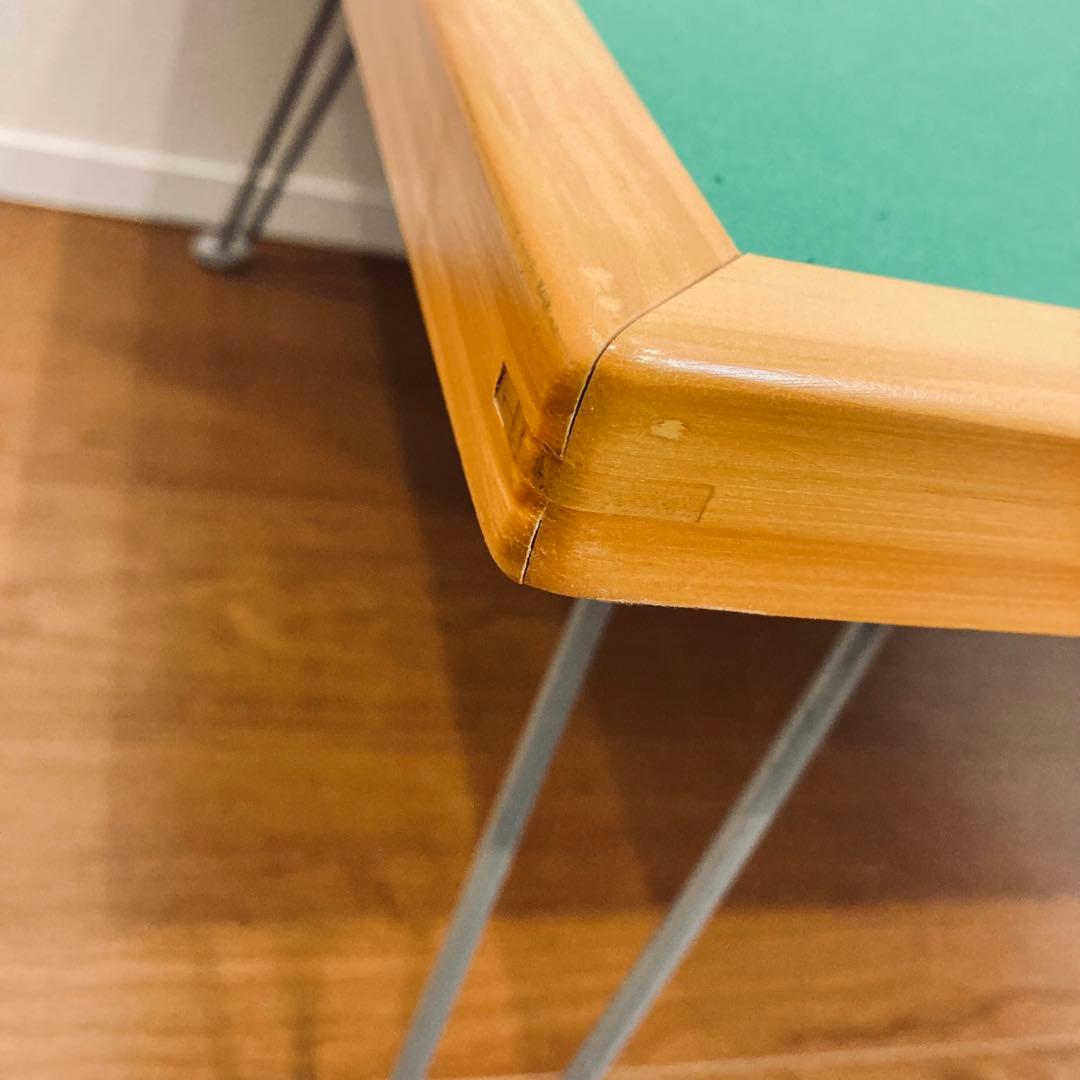 【美品】折りたたみ式　座卓式 手混ぜ 麻雀卓　脚つき