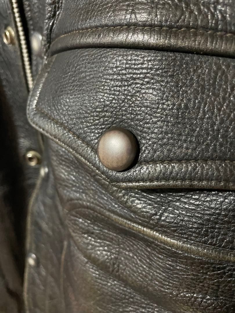 【茶芯！60s】ヴィンテージレザージャケット