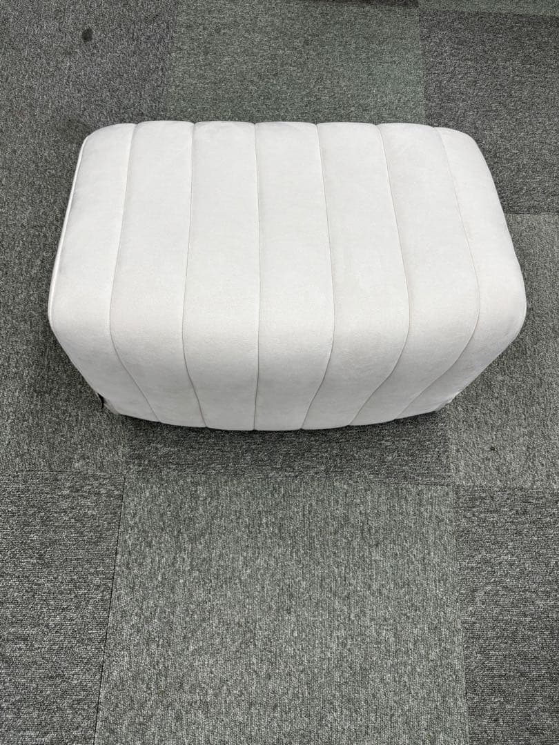 【送料無料】スタイル ソファ ダブルエル(オットマン) アイボリー