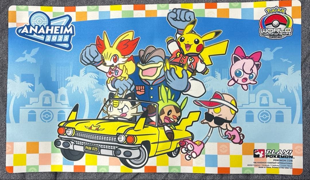 海外限定　世界１００枚　WCS2025 サイドイベント プレイマット　アナハイム