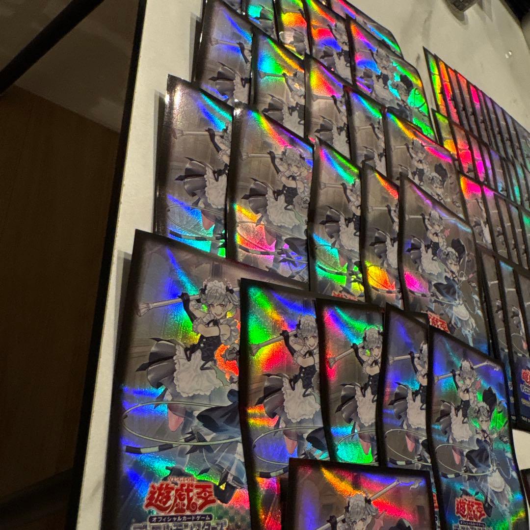 遊戯王 公式 悪魔の技 ラビュリンス スリーブ アジア 68枚