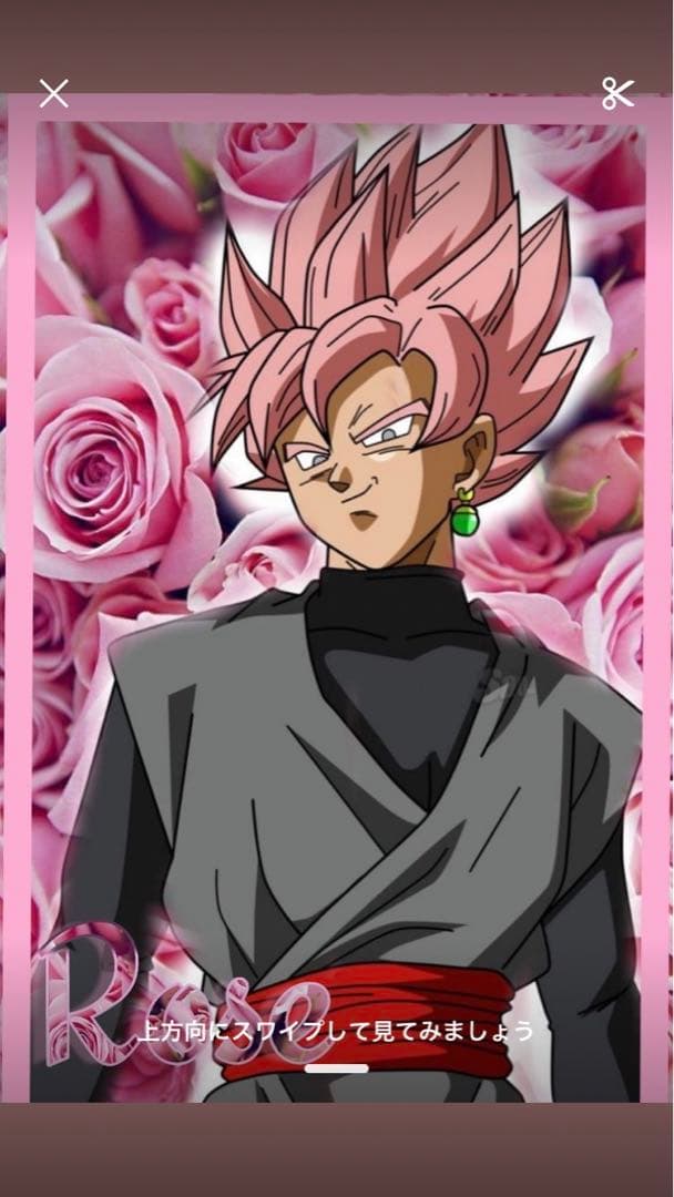 ドラゴンボールヒーローズ・ゴクウブラック　ザマス　フュージョンワールド