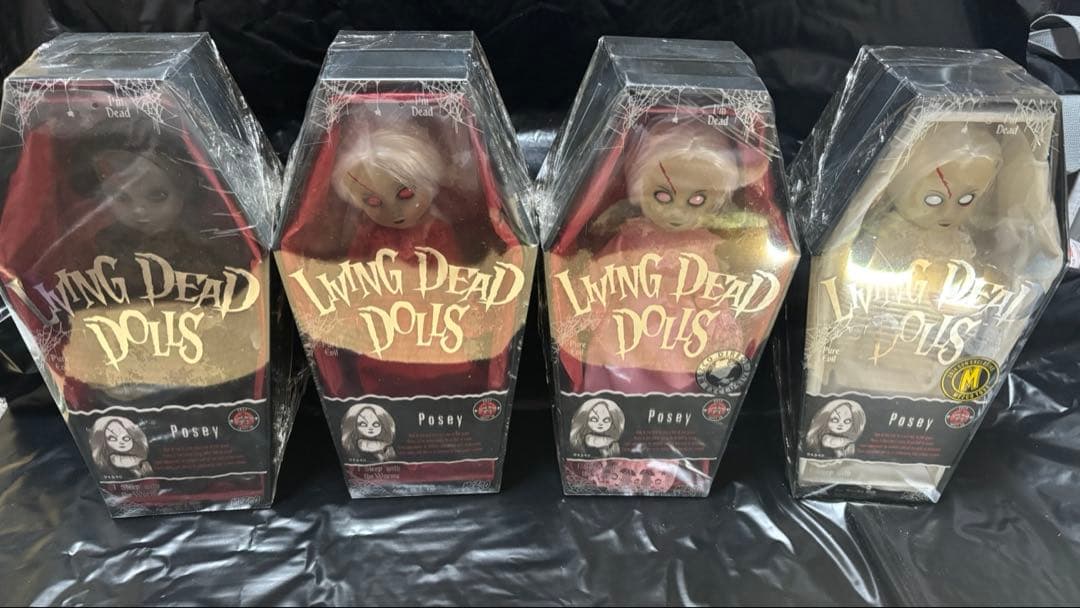 希少！ LDD 限定 Posey クリアカラー 4体セット 16周年記念