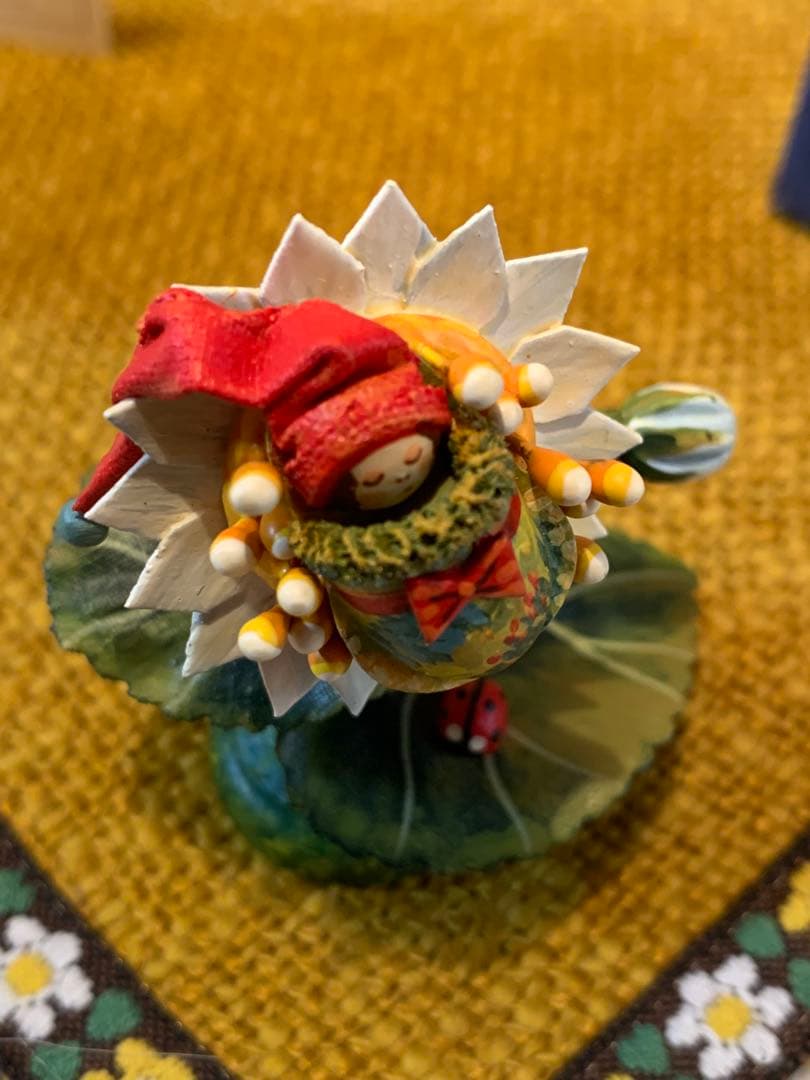 ドイツ製　木製人形　ケーテウォルファルト社の2001年度限定の妖精の赤ちゃん！