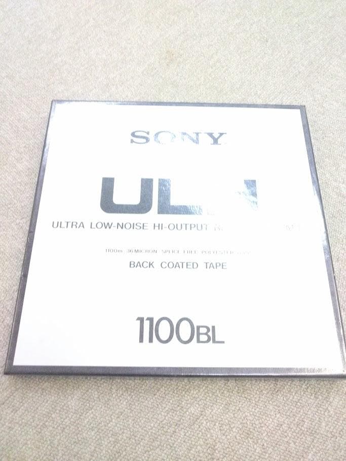 使用済　オープンリールテープ 5本セット　SONY・Scotch・maxell