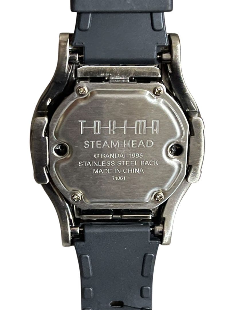 希少✨ バンダイ トキマ スチームヘッド 腕時計 ウレタンベルト 復刻版