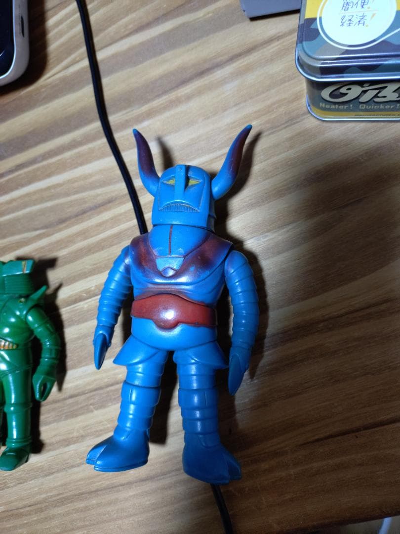 敵ロボ3個セット　レッドバロンより　ブルマァク