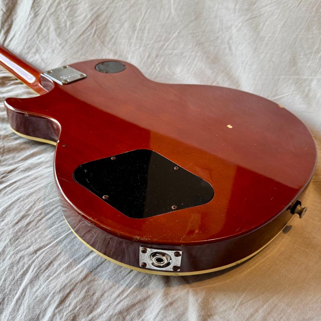 【動作確認済】グレコレスポール 1975年製フレイム杢 チェリーサンバースト