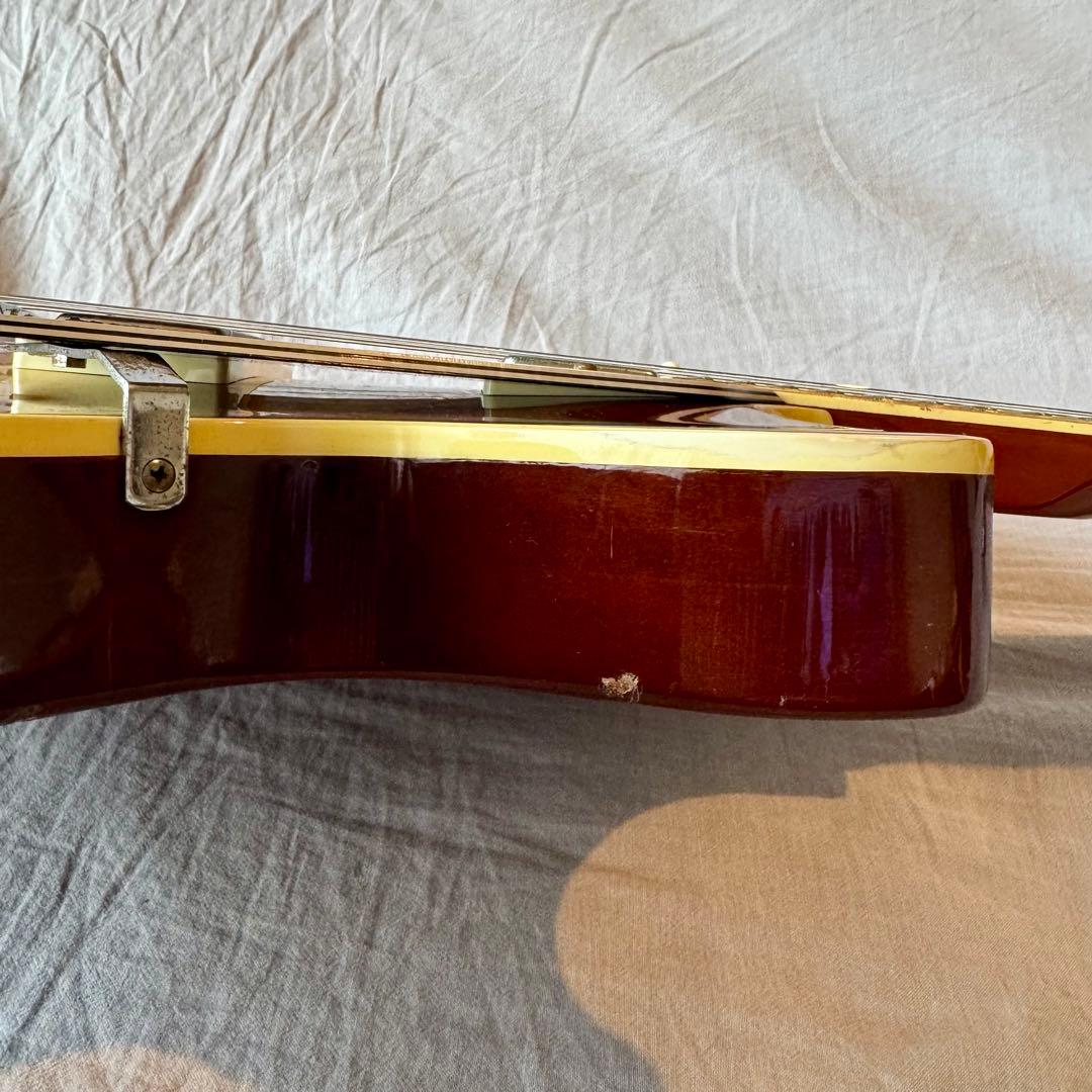 【動作確認済】グレコレスポール 1975年製フレイム杢 チェリーサンバースト