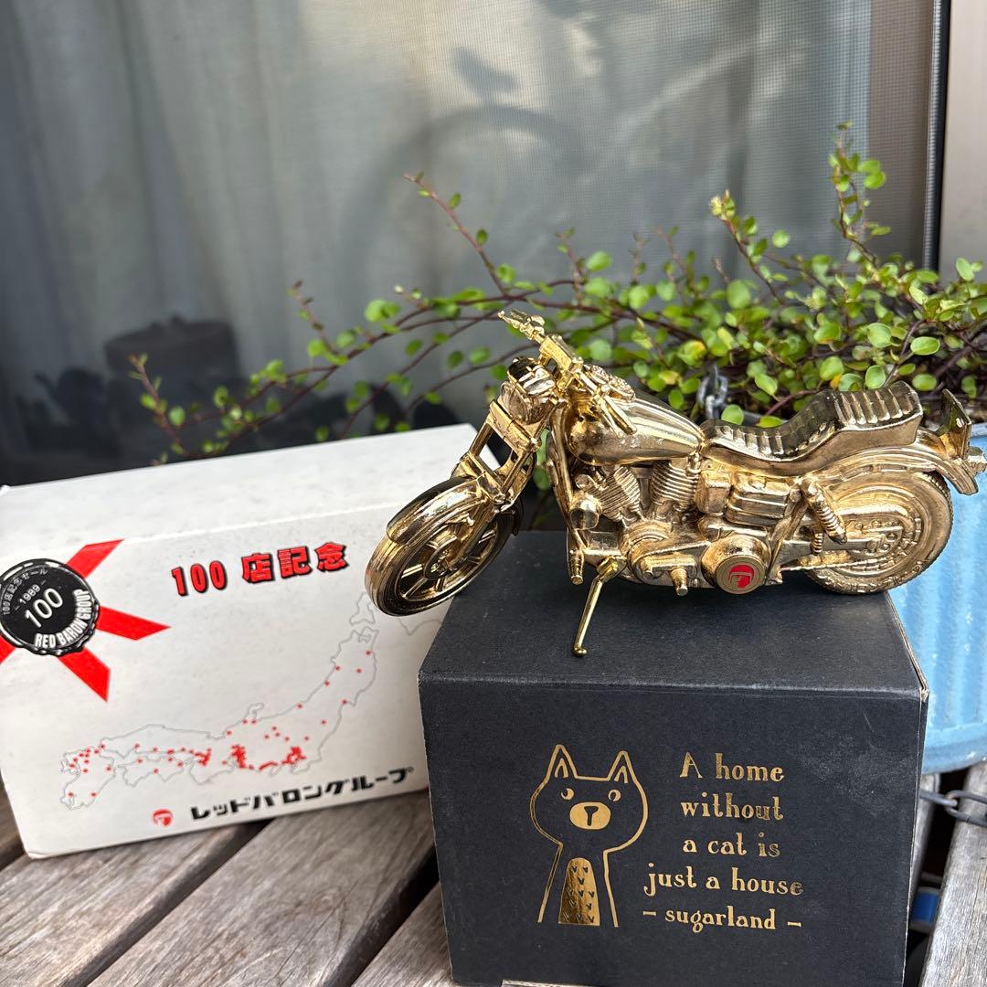 世界の名車　レッドバロン　100店記念　ハーレー　バイク